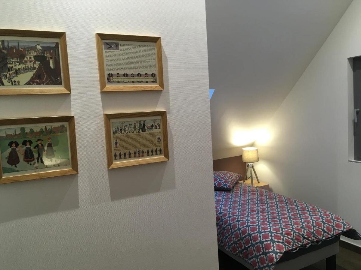 Apartmán Les 3 Alsaciennes Sigolsheim Exteriér fotografie