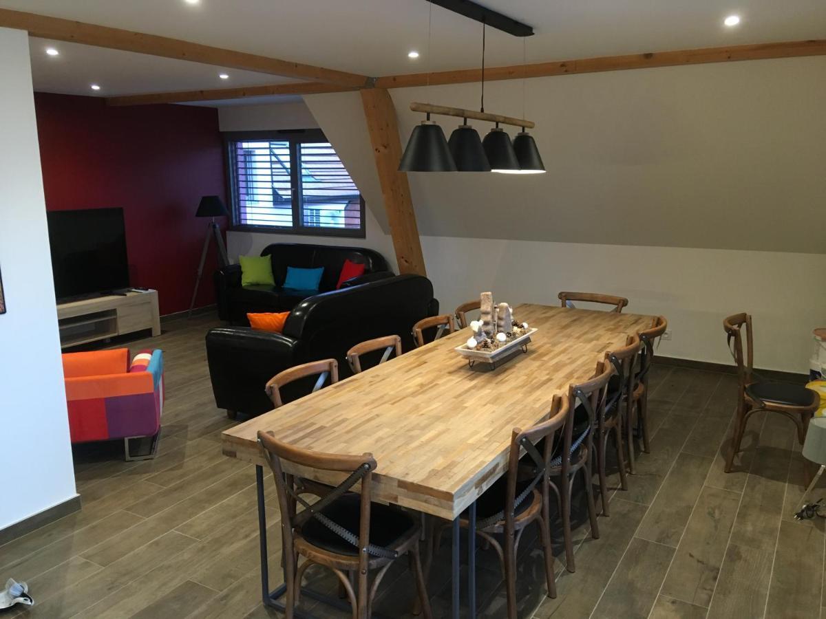 Apartmán Les 3 Alsaciennes Sigolsheim Exteriér fotografie