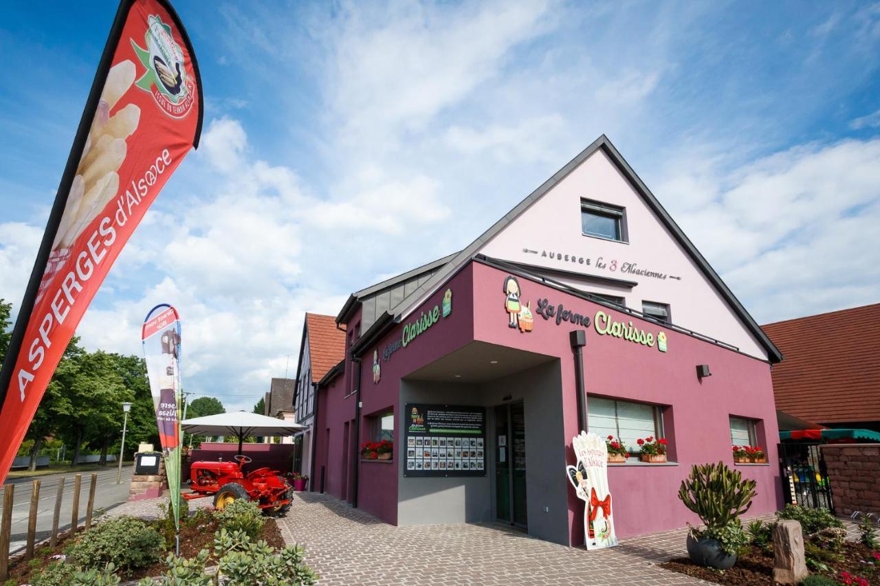Apartmán Les 3 Alsaciennes Sigolsheim Exteriér fotografie