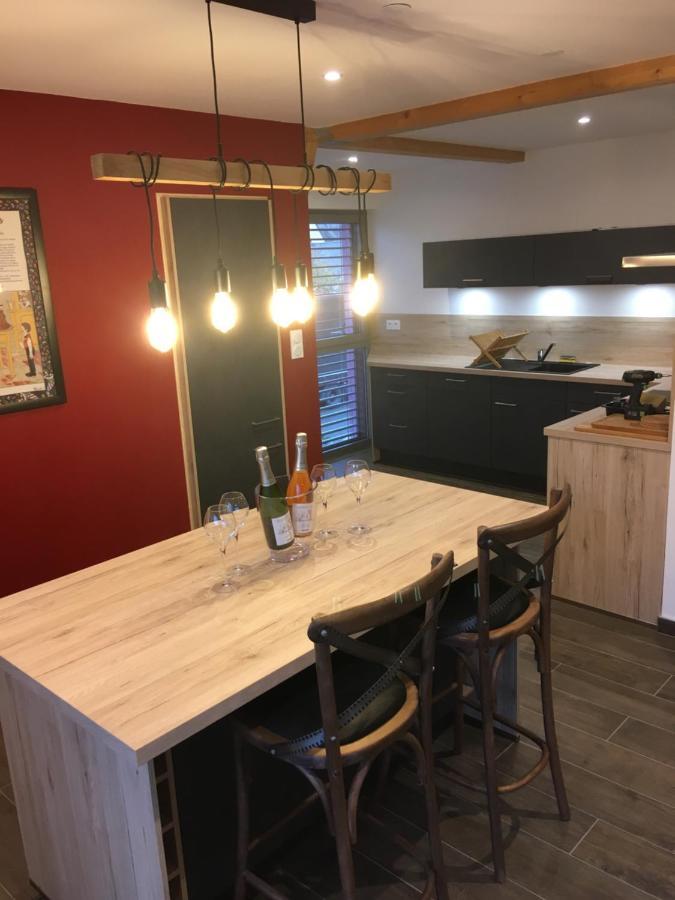 Apartmán Les 3 Alsaciennes Sigolsheim Exteriér fotografie