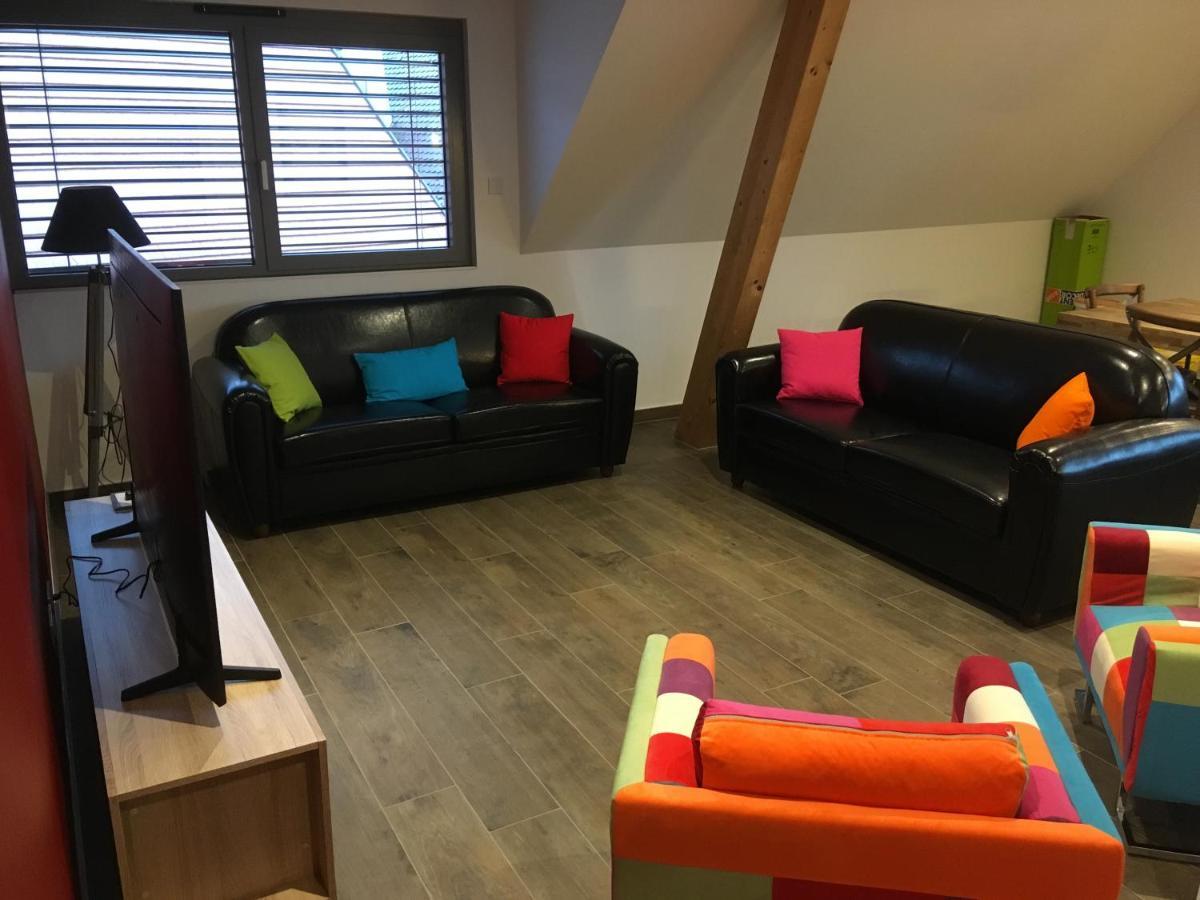 Apartmán Les 3 Alsaciennes Sigolsheim Exteriér fotografie