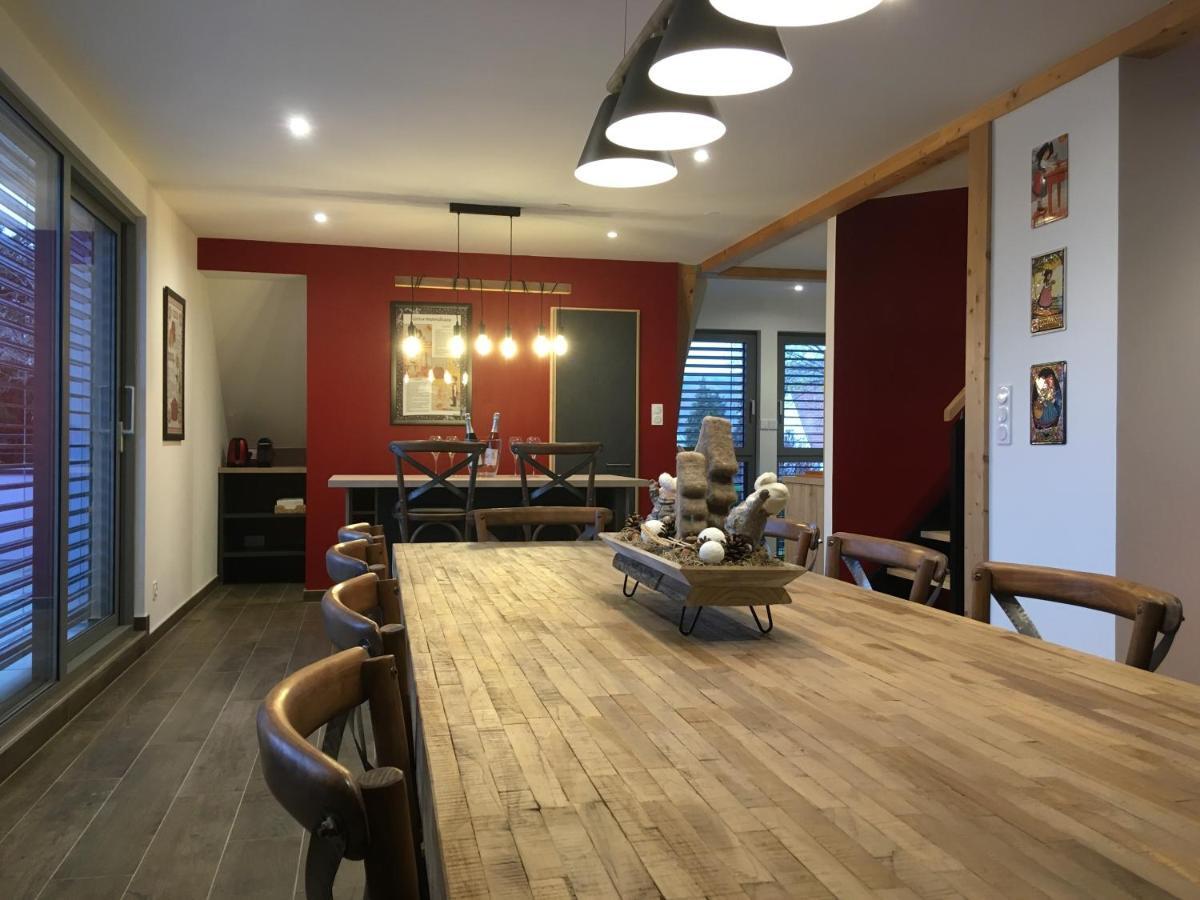 Apartmán Les 3 Alsaciennes Sigolsheim Exteriér fotografie
